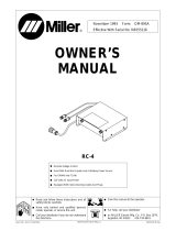 Miller RC-4 Owner's manual