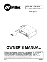 Miller RDC-IW-1 Owner's manual