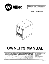 Miller REGENCY 350 Owner's manual