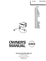 Miller RFC-3GD25A Owner's manual