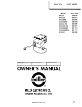 Miller RFC-23A-100 Owner's manual