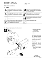 Miller RFCS - RJ45 FOOT CONTROL Owner's manual