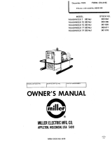 Miller HE805196 Owner's manual