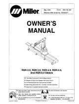 Miller RSR-5.9 SLIDERS Owner's manual