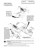 Miller RUNNING GEAR NO. 4MB 040021 Owner's manual