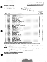 Miller RUNNING GEAR NO. 4 040019 Owner's manual