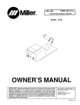 Miller JK702158 Owner's manual