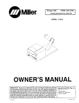 Miller S-22A Owner's manual