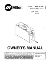 Miller S-22P8 Owner's manual