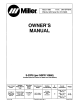 Miller KH419805 Owner's manual