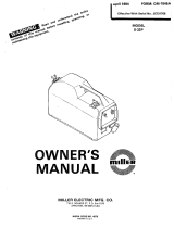 Miller JE731708 Owner's manual