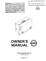 Miller JG113589 Owner's manual