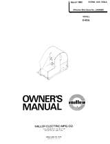Miller JA444987 Owner's manual