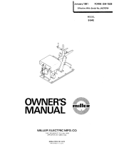 Miller S-54E Owner's manual