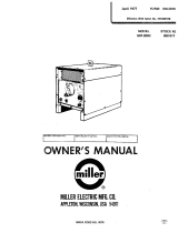 Miller HH032168 Owner's manual