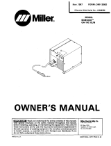 Miller JH288356 Owner's manual