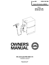 Miller SK-200 SPOT PANEL Owner's manual
