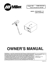 Miller WC-1 RELAY Owner's manual