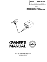 Miller SPOOLMATIC 1C Owner's manual