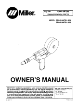 Miller Spoolmatic 30W Owner's manual
