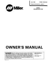 Miller JJ404117 Owner's manual
