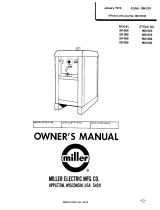Miller SR-200 Owner's manual