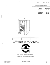 Miller SR-300WRLA Owner's manual