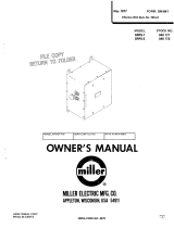 Miller SRPS-2 Owner's manual