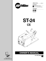 Miller ST-24 CE Owner's manual