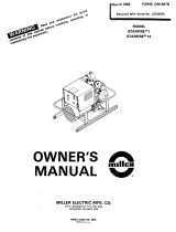 Miller JE763978 Owner's manual