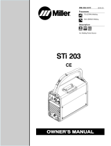 Miller Sti 203 CE Owner's manual