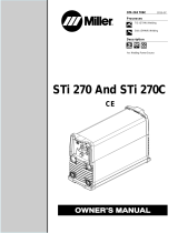Miller STi 270/270C Owner's manual