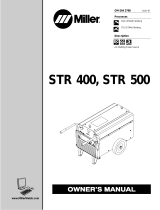 Miller STR 400 Owner's manual