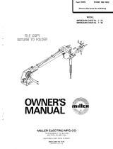 Miller SWINGARC DIGITAL-1 12 AND 16 Owner's manual