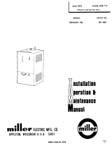 Miller SWINGER 180 Owner's manual