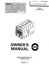 Miller JE744249 Owner's manual