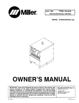 Miller KB010830 Owner's manual