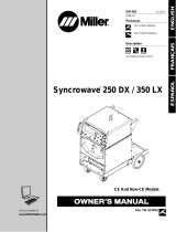 Miller Syncrowave 250 DX Owner's manual