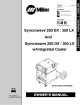 Miller Syncrowave 250 DX Owner's manual