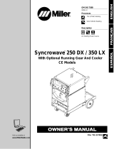 Miller SYNCROWAVE 250 DX/350 LX Owner's manual