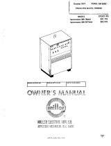 Miller HH064561 Owner's manual