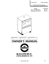 Miller HG051522 Owner's manual