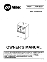 Miller KA816000 Owner's manual