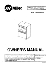Miller JK682714 Owner's manual