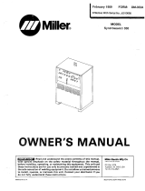 Miller JJ513600 Owner's manual