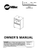 Miller JJ407276 Owner's manual