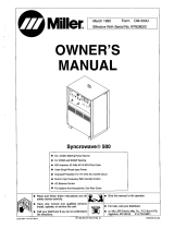 Miller KF828022 Owner's manual