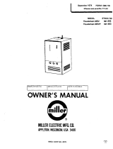 Miller THUNDERBOLT 225V Owner's manual