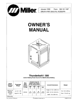 Miller THUNDERBOLT 300 Owner's manual