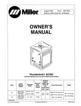 Miller THUNDERBOLT A Owner's manual